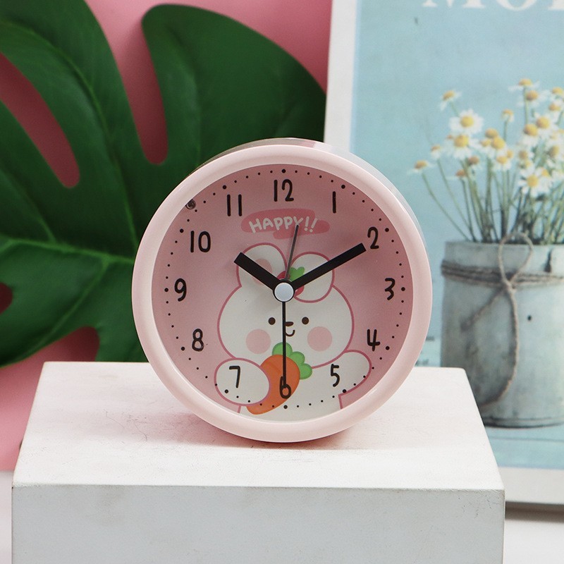 Часы-будильник «Playful bunny», pink