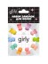 Набор заколок для волос GIRLY 10 шт. "Зайчики", радуга 