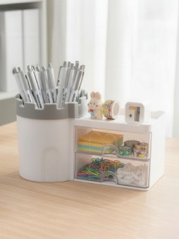 Органайзер настольный "Castle", white (18.5*11.5*9.5см)