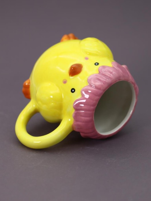 Кружка керамическая «Flower duckling», 380 ml 