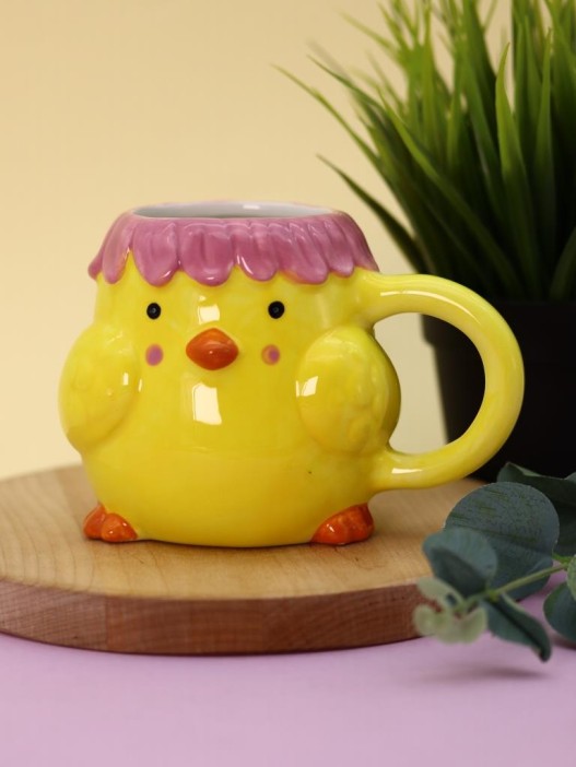 Кружка керамическая «Flower duckling», 380 ml 