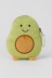 Кошелёк плюшевый &quot;Avocado&quot;, green (13,5*11 см) 