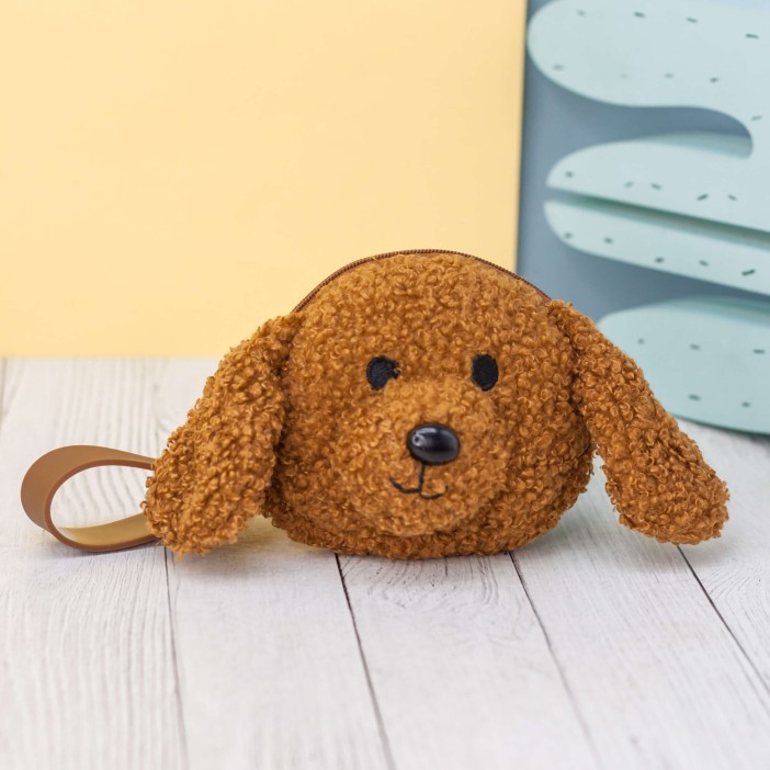 Кошелёк &quot;Dog with big ears&quot;, dark brown 