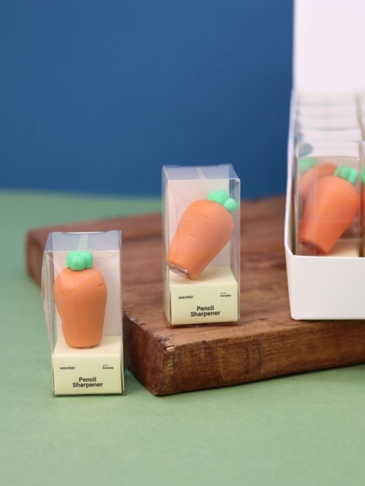 Точилка для карандашей &quot;Orange carrot&quot;, шоу-бокс 24 шт. 