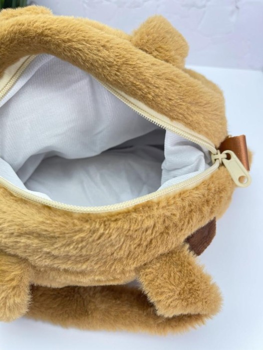 Плюшевая сумка &quot;Round capybara&quot;,  31*25 см 