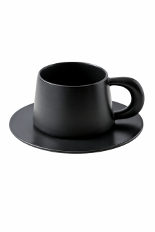 Чайная пара "Чёрная классика", 7,5х6 см (220 мл)