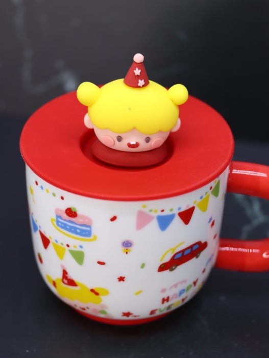 Кружка «Birthday party», red (450 ml) 