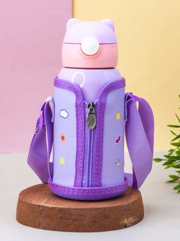 Термос "Color bear", purple (550 ml)