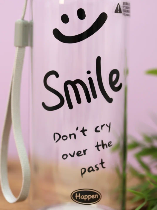 Спортивная бутылка «Smile!», green (440 мл) 