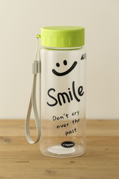 Спортивная бутылка «Smile!», green (440 мл) 