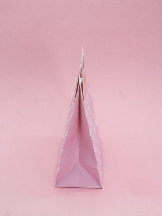 Пакет подарочный «Bag with a window», pink (17*18,5*8) 