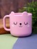 Кружка &quot;Sleeping cat&quot;, pink 