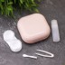 Контейнер для линз «Smooth», pink 