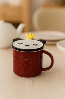 Кружка «Royal panda», red