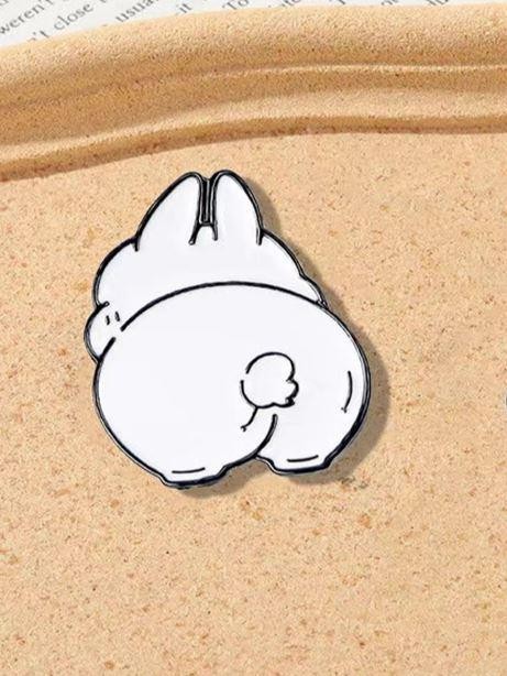 Значок металлический iLikeGift &quot;Fluffy tail&quot; 