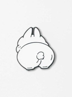 Значок металлический iLikeGift "Fluffy tail"