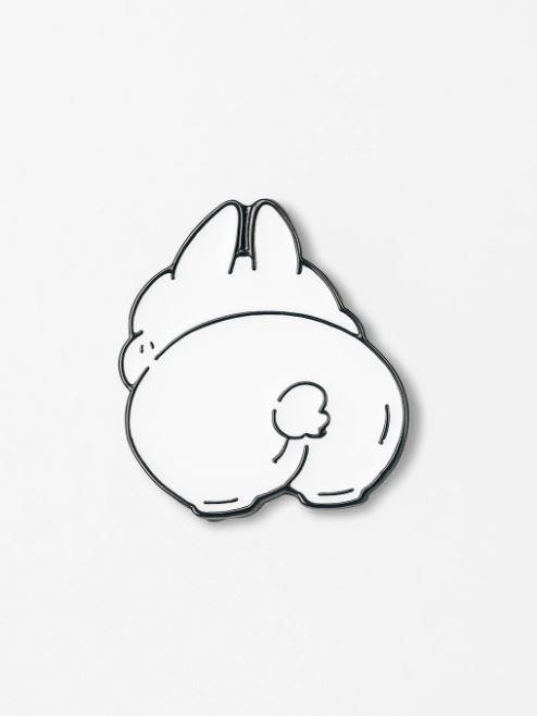 Значок металлический iLikeGift &quot;Fluffy tail&quot; 