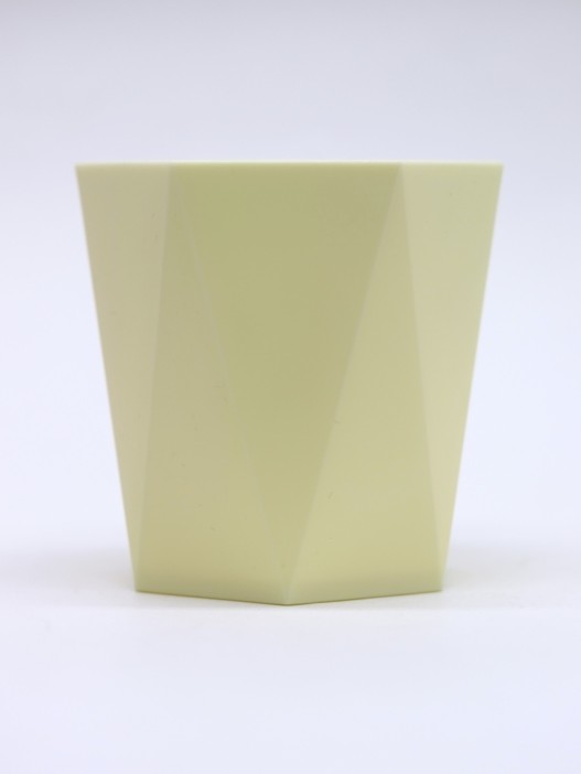 Стакан для зубных принадлежностей / канцелярских принадлежностей  «Triangle», yellow 