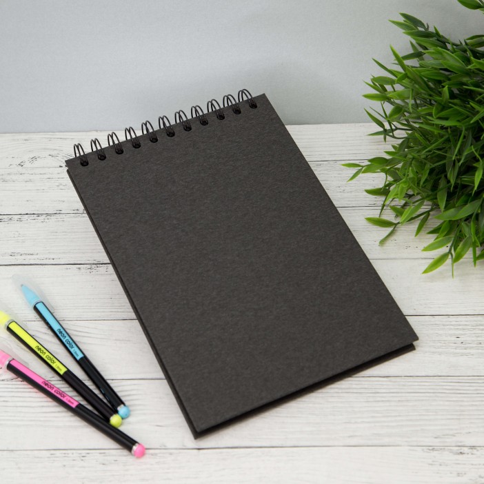 Фотоальбом "Relief", black (22,5 х 15 см) 