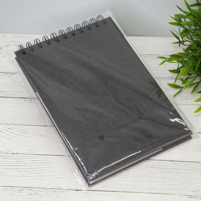 Фотоальбом "Relief", black (22,5 х 15 см) 