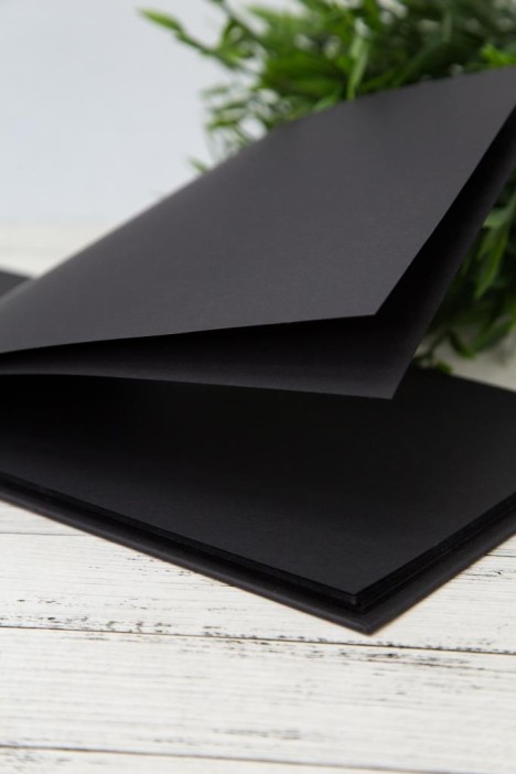 Фотоальбом "Relief", black (22,5 х 15 см) 