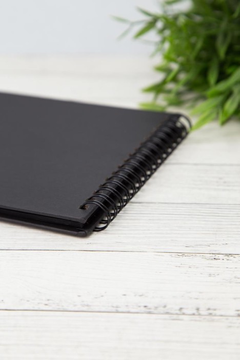 Фотоальбом "Relief", black (22,5 х 15 см) 