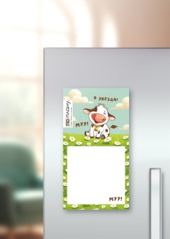 Магнитный блок для заметок ПО-ПЛАНУ. «Я звезда», плотность 80 г