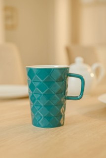 Кружка керамическая  &quot;Simple Geometry&quot;, blue