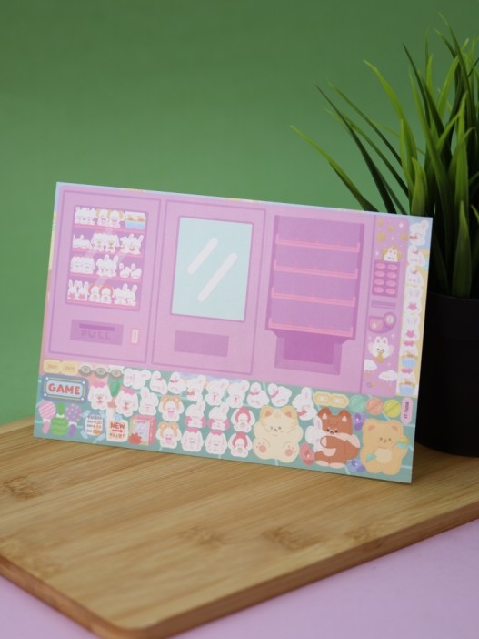 Наклейки-игра &quot;Showcase lilac new&quot; (20,5*11,5 см) 