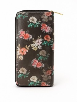 Кошелек "Floral wallet", black