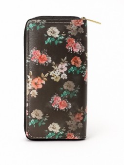 Кошелек "Floral wallet", black
