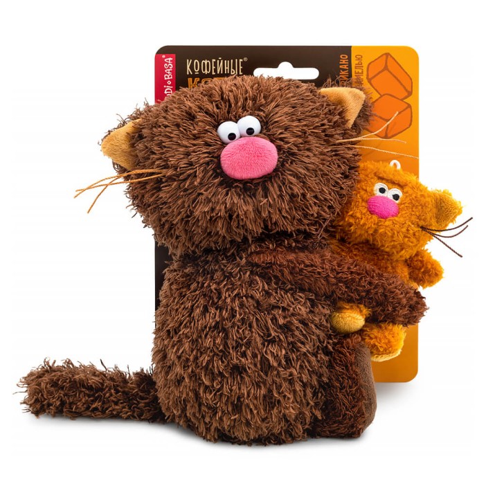 Мягкая игрушка "Американо с Карамелью Коллекция "Сиропчики" (16 см) 