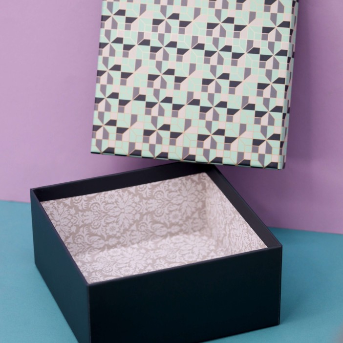 Набор подарочных коробок 3 в 1 «Patterns 2», 15*15*6.5-17*17*8-19*19*9.5 