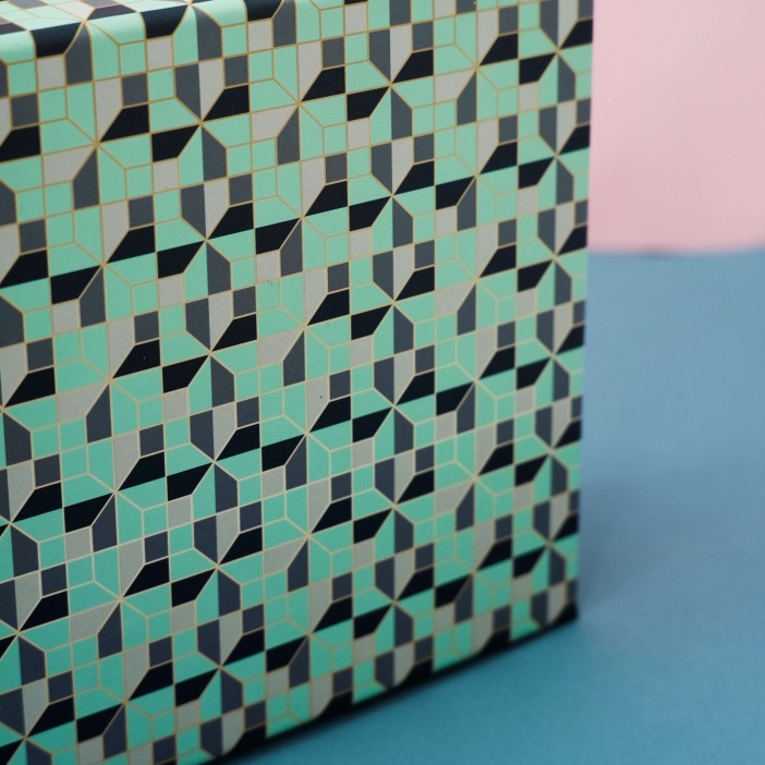 Набор подарочных коробок 3 в 1 «Patterns 2», 15*15*6.5-17*17*8-19*19*9.5 