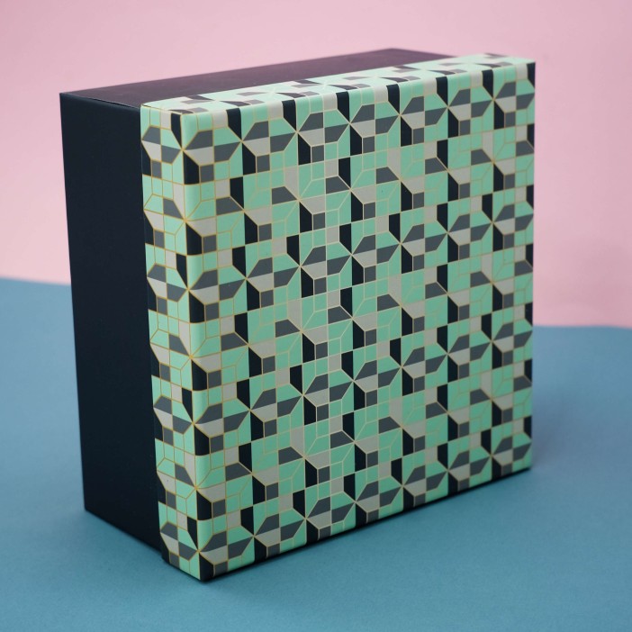 Набор подарочных коробок 3 в 1 «Patterns 2», 15*15*6.5-17*17*8-19*19*9.5 