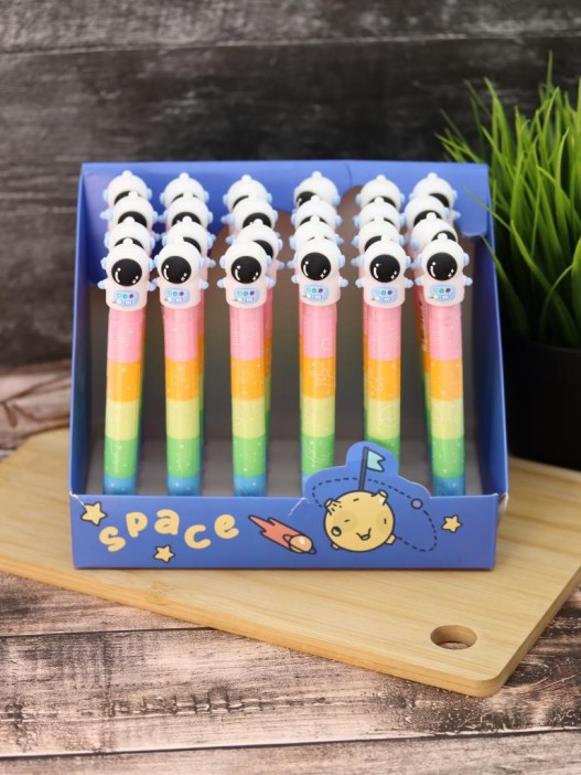 Разноцветные мелки &quot;Happy astronaut&quot;, 6 в 1, rainbow 