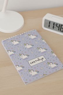Скетчбук Аниме «Many unicorn», 14х20 см,  плотность 100 гр
