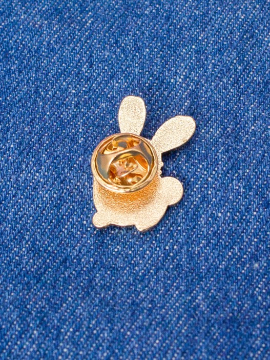 Значок металлический iLikeGift &quot;Friendly bunny&quot; 