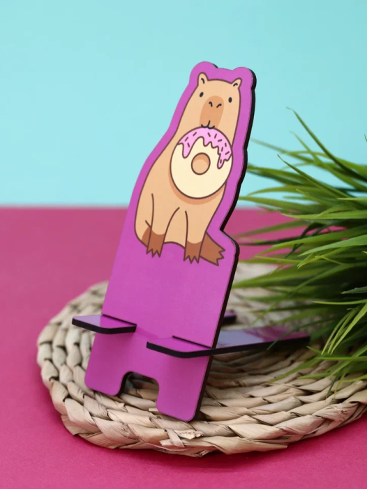 Подставка под телефон/планшет «Capybara donut» 