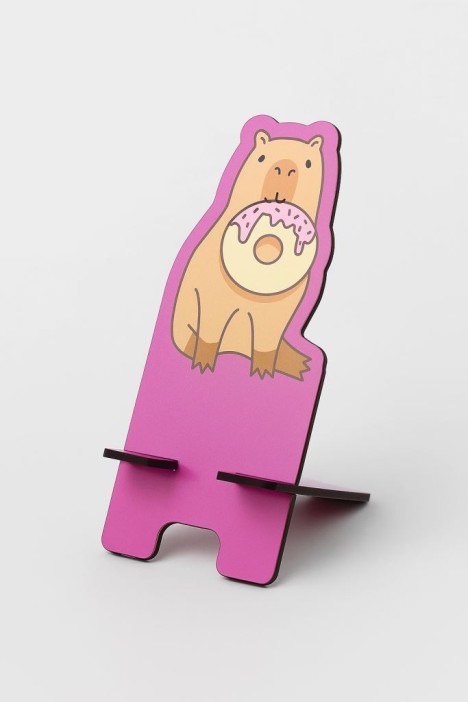Подставка под телефон/планшет «Capybara donut» 