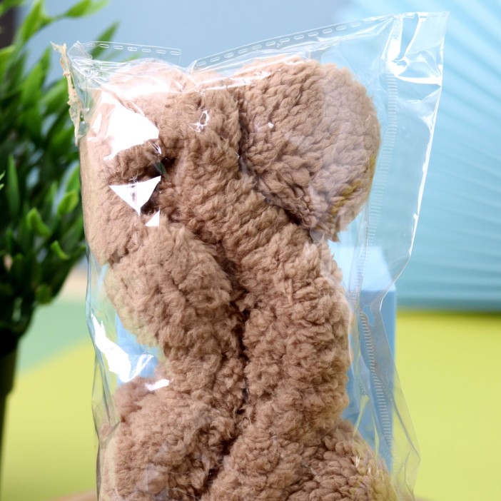 Повязка на голову GIRLY "Plush ears", brown 