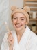 Повязка на голову GIRLY "Плюшевые ушки", коричневая
