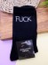Носки мужские «Fuck», чёрный, р. 40-45 