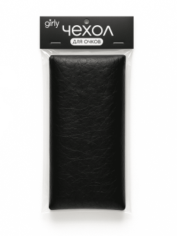 Чехол для очков GIRLY "Velvet View", black