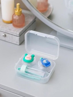 Контейнер для линз "Funny animals", dino