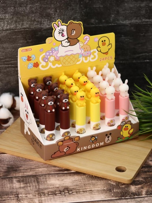 Маркер текстовыделитель &quot;Animal kingdom&quot;, mix 