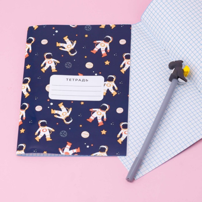 Тетрадь в клетку "Spaceman", 24 стр. 