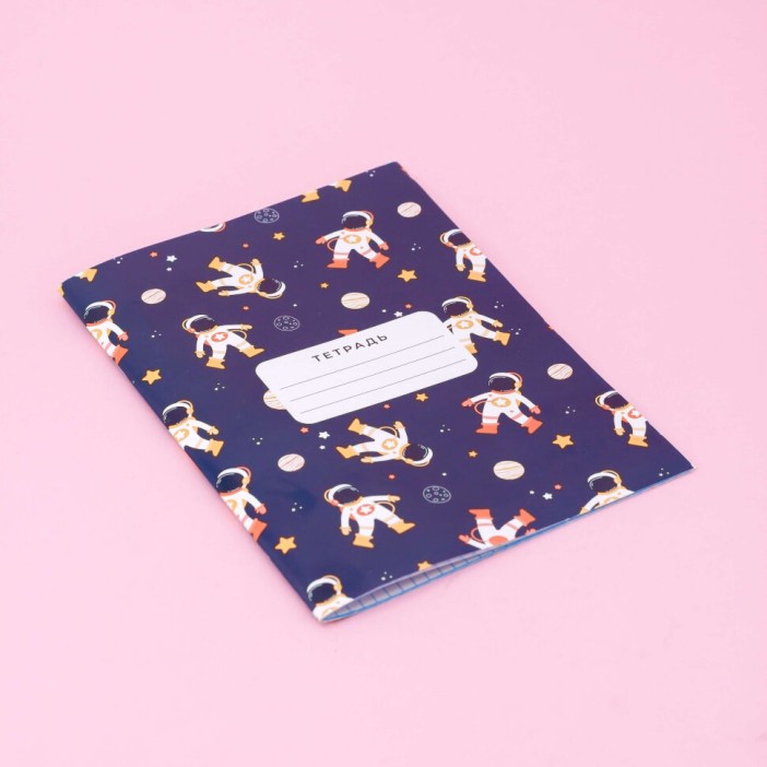 Тетрадь в клетку "Spaceman", 24 стр. 