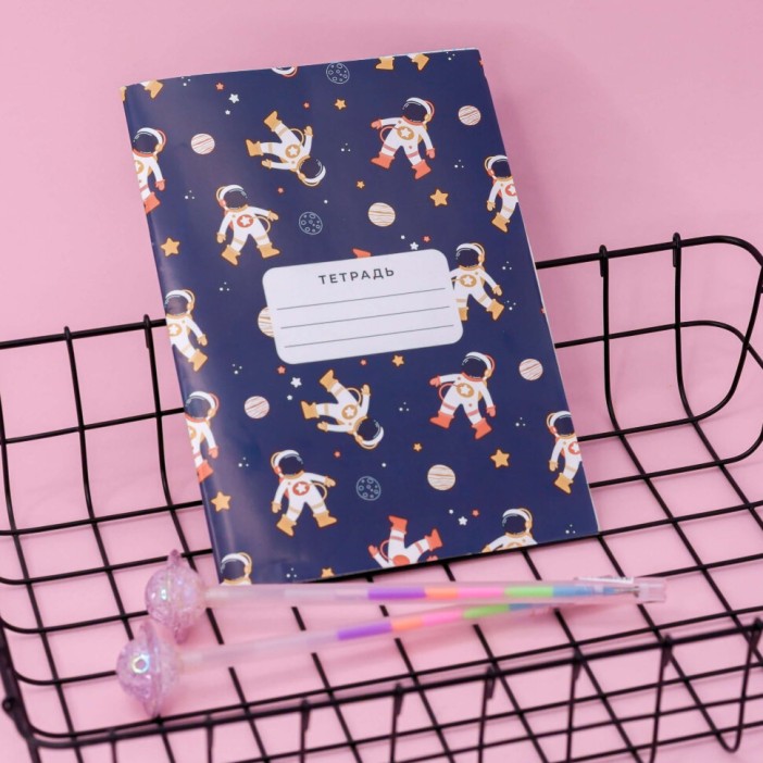Тетрадь в клетку "Spaceman", 24 стр. 