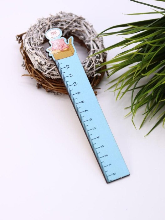 Линейка ECO из дерева «Хрю» 